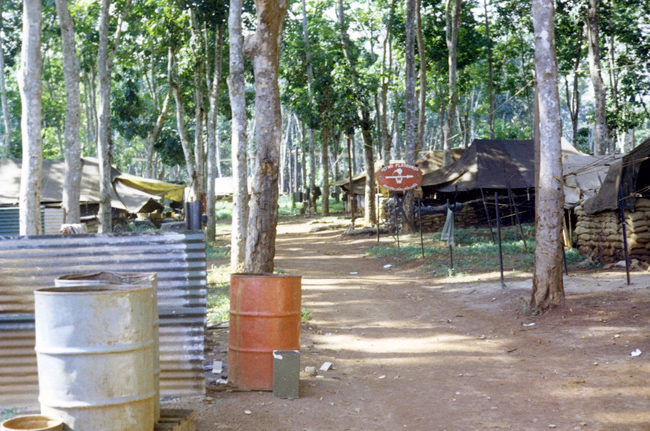 W3 Company lines at Nui Dat, circa 1970