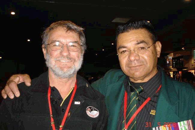 Andy Mokaraka and Lester Anderson at Tribute 08 Andy Mokaraka and Lester Anderson at Tribute 08