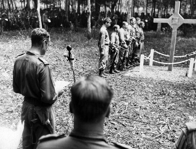 Ceremony at Long Tan Memorial, 1969 Ceremony at Long Tan Memorial, 1969