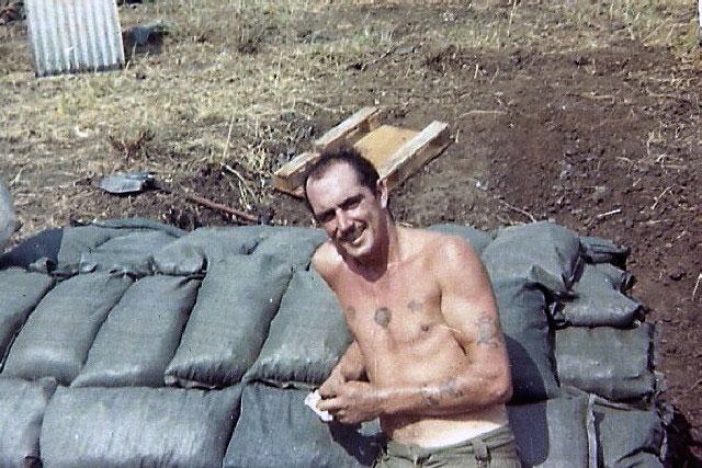 'Doc' Marshall, 161 Battery medic 'Doc' Marshall, 161 Battery medic