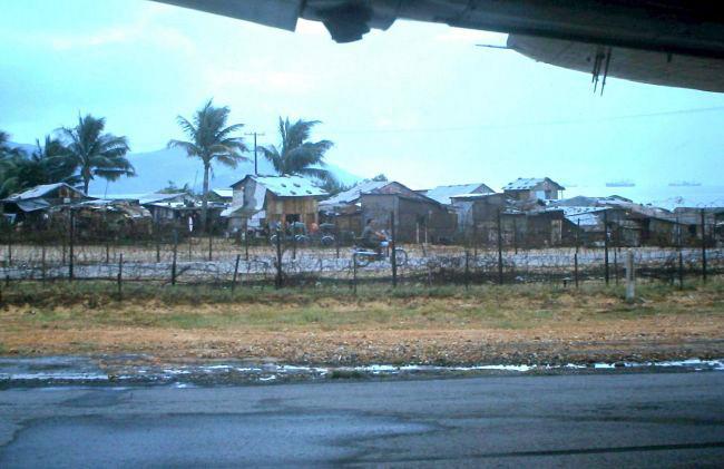 View of Qui Nhon airfield, April 1968 View of Qui Nhon airfield, April 1968