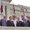 Free World Forces leaders at the Manila Conference, 1966
