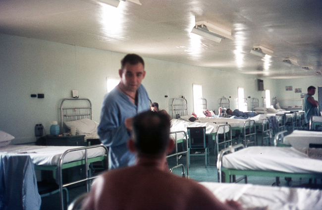 Interior of ward at the 1st Australian Field Hospital in Vung Tau