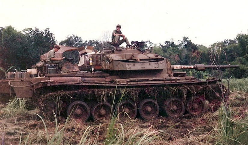 Centurion tank, Operation Hermit Park, 1971