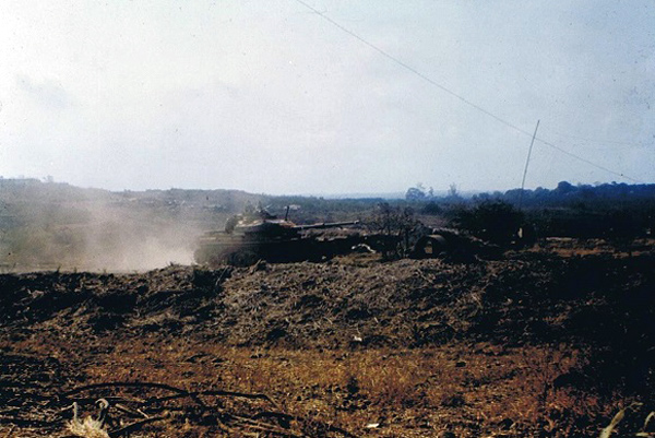 Centurion tank at the Horseshoe, 1970
