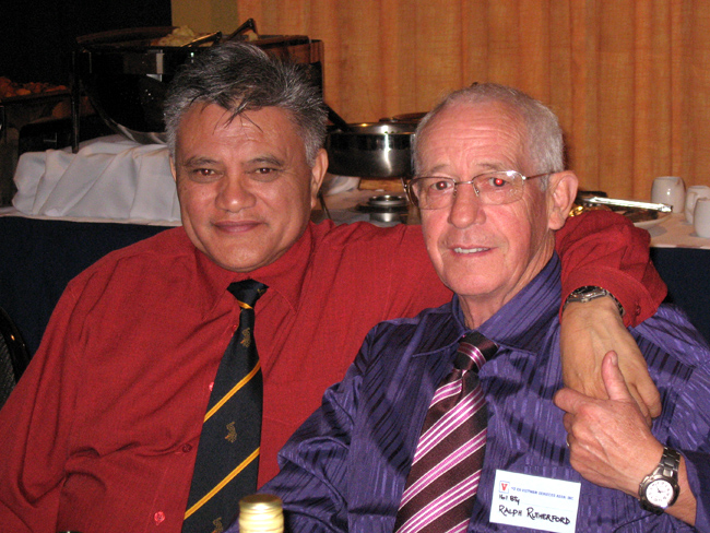 Miki Apiti and Ralph Rutherford, circa 2010