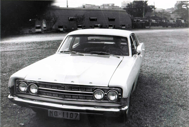 Car used by New Zealand Ambassador in Saigon, c. 1970s