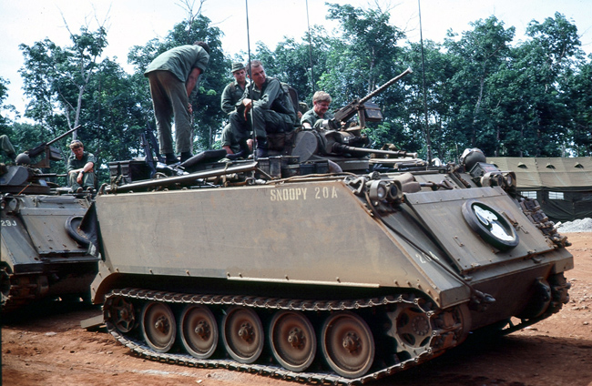 W3 Company heading out during Operation Townsville, 1970
