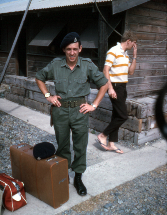 WO2 Clyde Wade at 1st Australian Field Hospital, Vung Tau, circa 1970-1971
