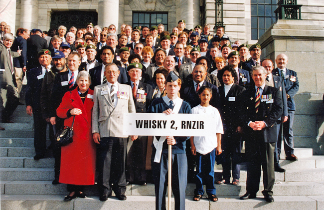 W2 Company veterans at Tribute 08