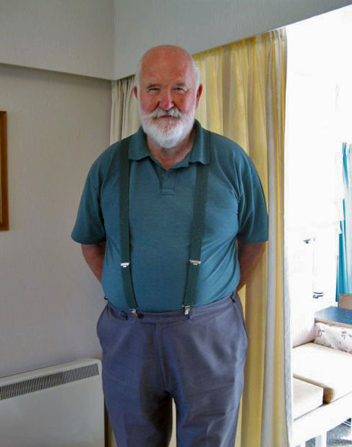 Colin Whyte at his home, 2008