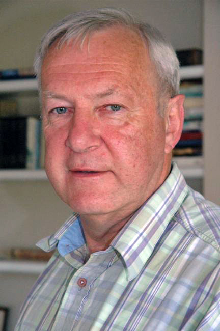 Richard Mountfort at his home, 2007
