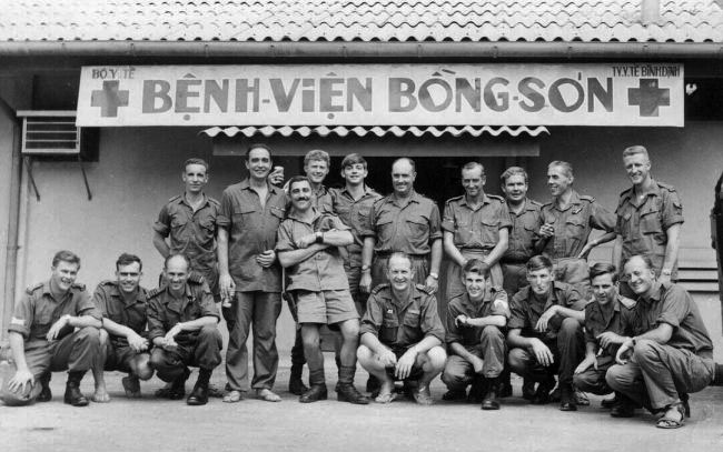 New Zealand Services Medical Team at Bong Son, 1969