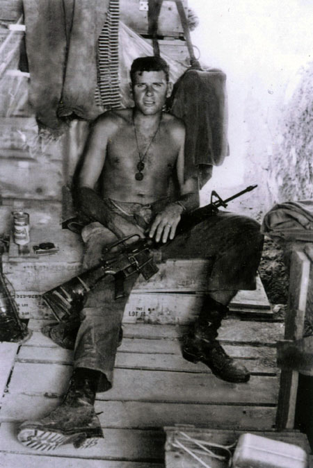 Bruce Goodall in Vietnam, 1969