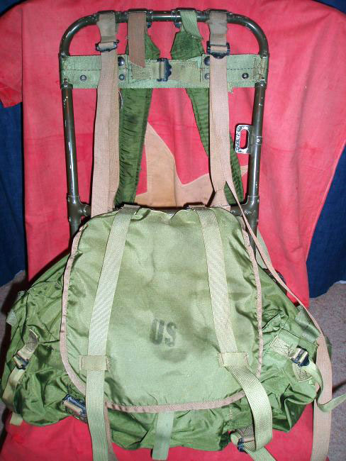 Vietnam rucksack worn by Major PJ Burtt, 1969