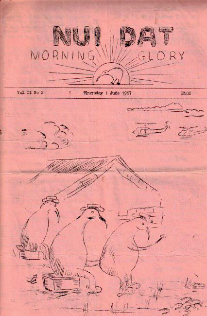 Nui Dat newsletter, 1 June 1967