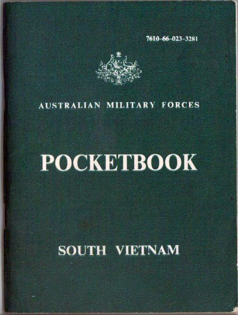 Australian Military Forces Pocketbook on South Vietnam, 1966