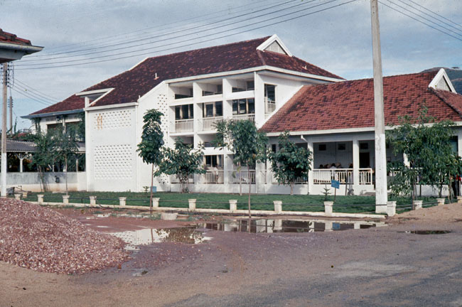 The maternity ward at Qui Nhon Hospital, circa 1973