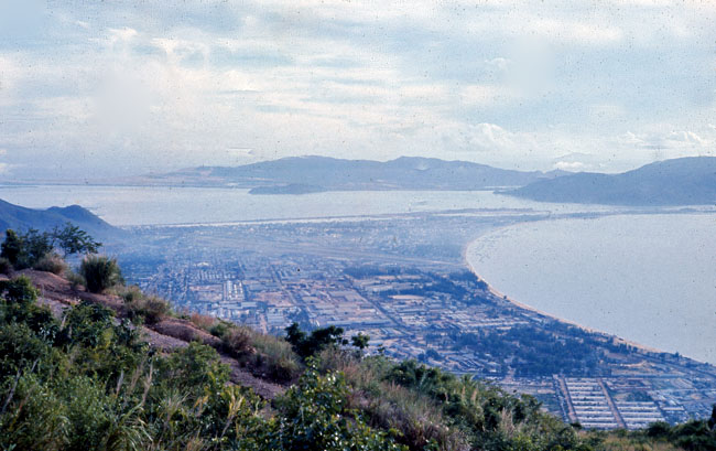 View over Qui Nhon, circa 1973