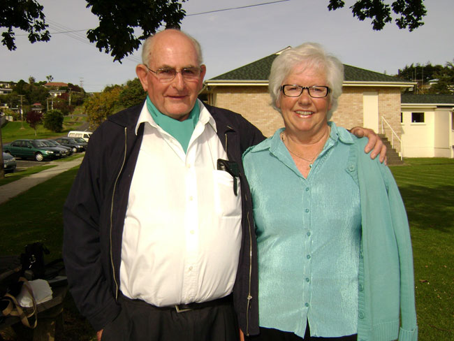 Dennis Griffin and his wife