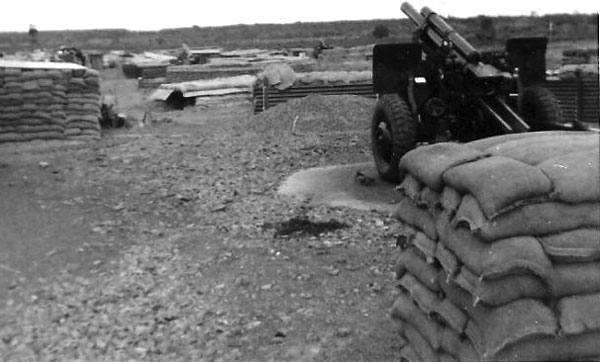 No. 4 gun at Nui Dat, May 1968