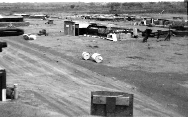 161 Battery positions at Nui Dat, May 1968