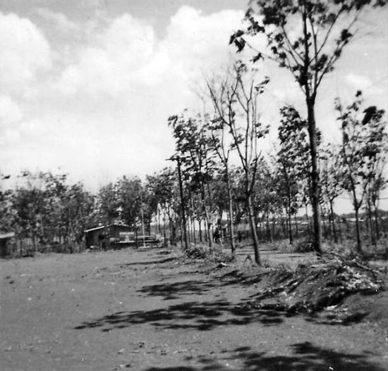 Entrance to 161 Battery area within Nui Dat, June 1968
