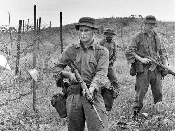 Patrolling near the Horseshoe, 1967