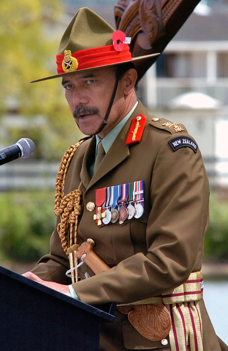 Lieutenant General Jerry Mateparae at Tribute 08