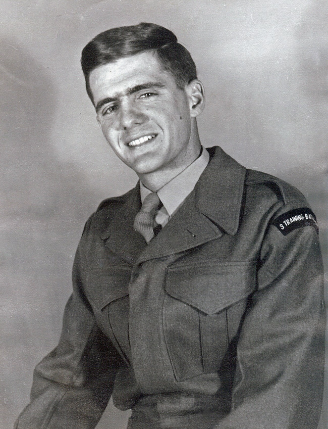 John Allen prior to leaving for Vietnam, 1968