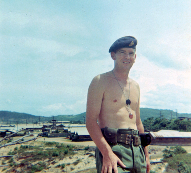John Campbell in Vietnam, circa 1970