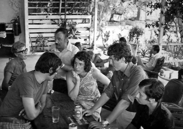 Happy Hour at the Kiwi Village in Qui Nhon, circa 1972