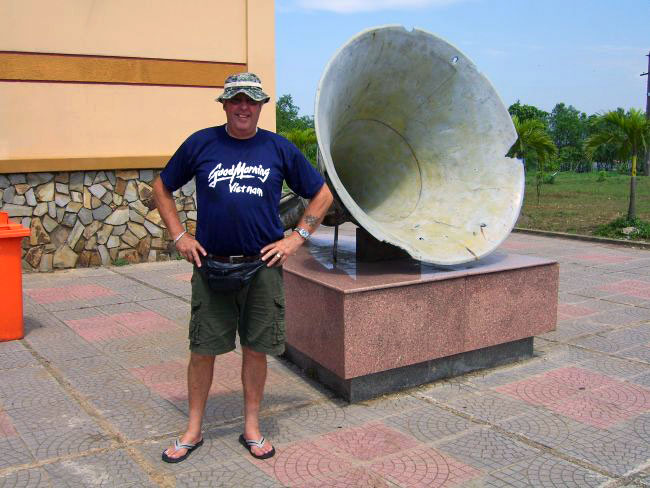 Peter McKenzie visiting the DMZ in 2010