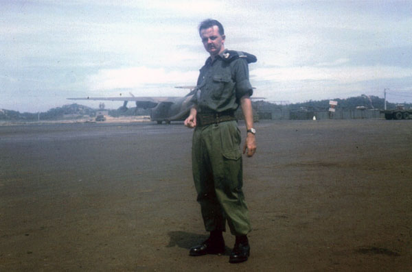 Kevin Moriarty at Nui Dat, September 1969
