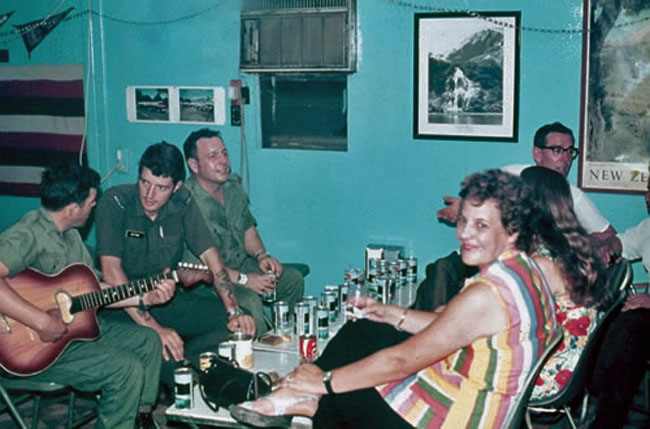 The Kiwi Club in Saigon, circa 1971