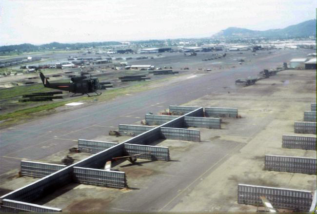No. 9 Squadron RAAF lines at Vung Tau, circa 1970-1971