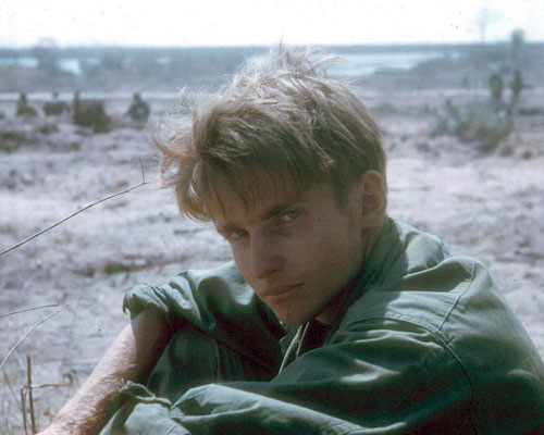 Rodney Simpson in Vietnam, February 1970