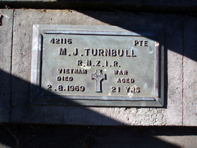 Murray Turnbull's grave, 2010