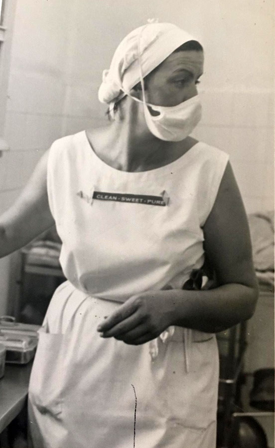 Jacqueline Steevens, New Zealand Surgical Team, c. 1965–67
