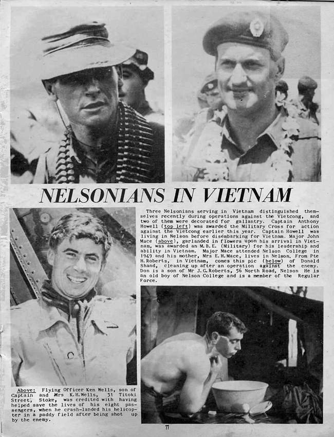 Article from Nelson Photo News, 16 November 1968