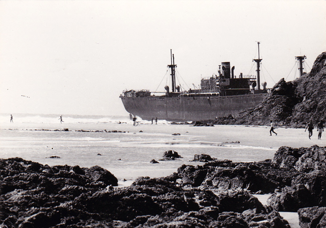 Shipwreck at Vung Tau, circa 1969