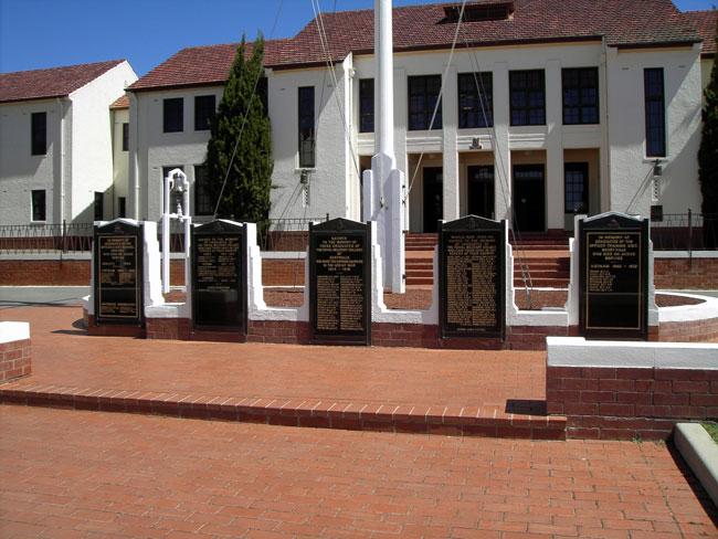 Graduates memorial at Royal Military College, Duntroon Graduates memorial at Royal Military College, Duntroon