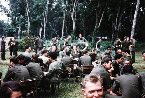 Whiskey 3 Company farewell party, 1970 Whiskey 3 Company farewell party, 1970