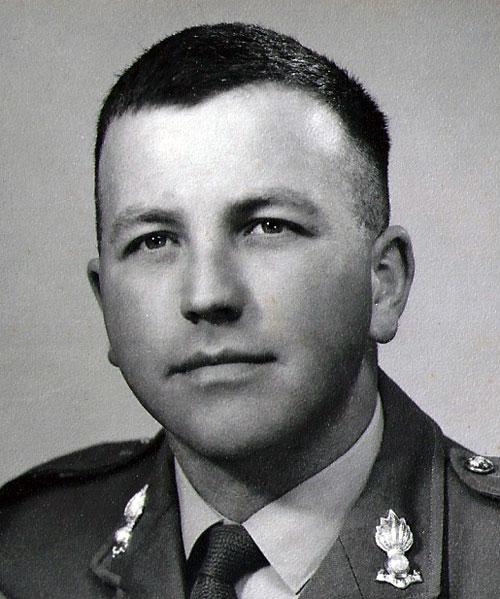 Sgt Barry Cook prior to leaving for Vietnam, 1965 Sgt Barry Cook prior to leaving for Vietnam, 1965