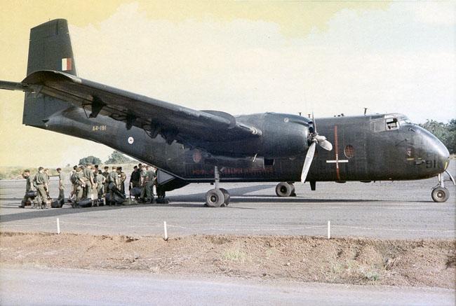 RAAF Caribou at Vung Tau - 1RNZIR Band Tour, 1969 RAAF Caribou at Vung Tau - 1RNZIR Band Tour, 1969