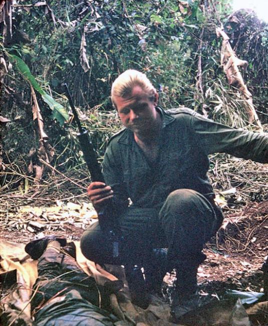 Chris Stock in Vietnam, circa January 1970 Chris Stock in Vietnam, circa January 1970