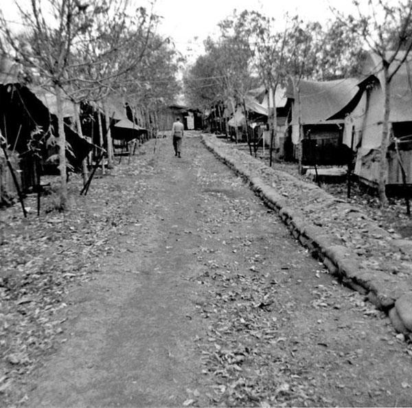 161 Battery tent lines at Nui Dat, May 1968 161 Battery tent lines at Nui Dat, May 1968