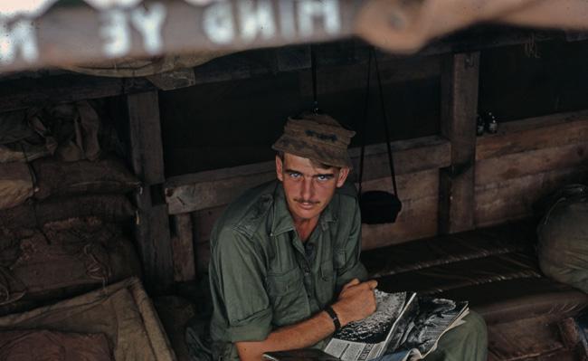 Gnr Dave Kelsey at Nui Dat, circa 1966-1967 Gnr Dave Kelsey at Nui Dat, circa 1966-1967