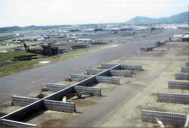 No. 9 Squadron RAAF lines at Vung Tau, circa 1970-1971 No. 9 Squadron RAAF lines at Vung Tau, circa 1970-1971