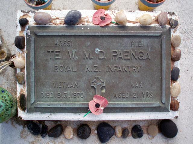 Te Wamoana Paenga's grave, 2009 Te Wamoana Paenga's grave, 2009